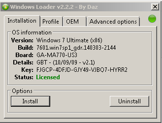 Windows 7 Loader V1.9.3 (x86-x64) By Daz Carter67 Setup Free !!TOP!!