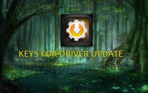Key for Driver updater