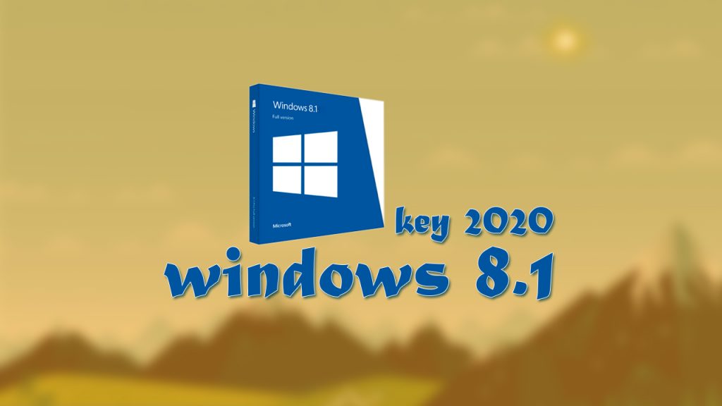 windows 8 1 keys free 2020