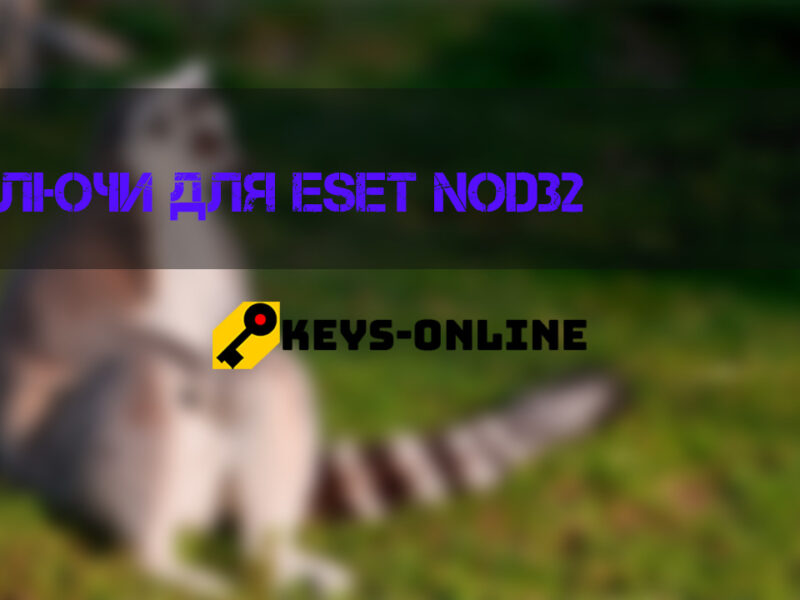 Ключи для ESET NOD32 ноябрь 2022